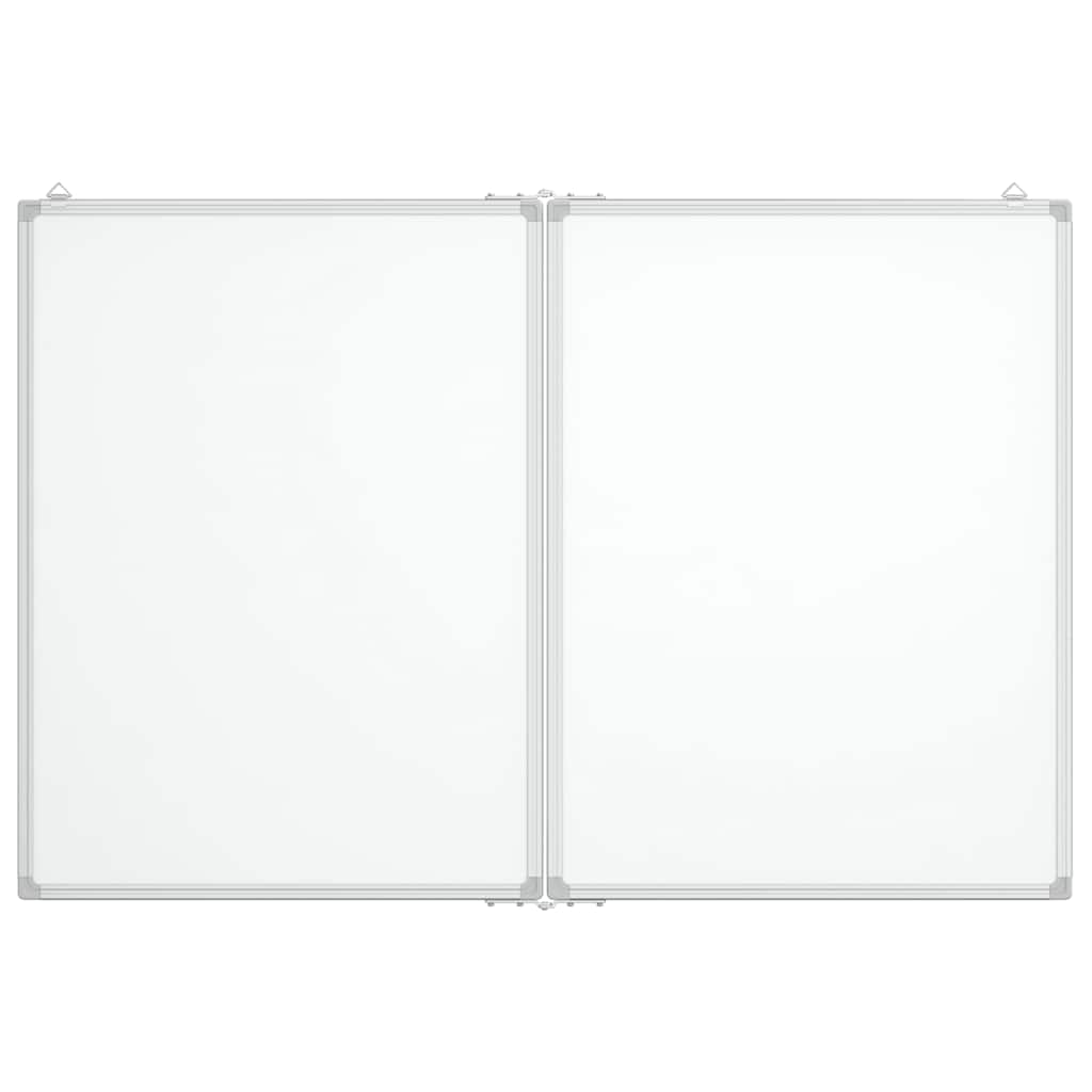 Whiteboard magnetisch inklapbaar 100x80x1,7 cm aluminium is nu te koop bij PeponiXL, paradijselijk wonen!
