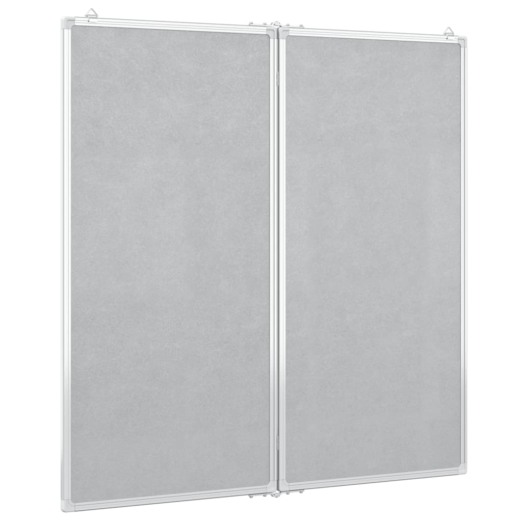 Whiteboard magnetisch inklapbaar 100x100x1,7 cm aluminium is nu te koop bij PeponiXL, paradijselijk wonen!