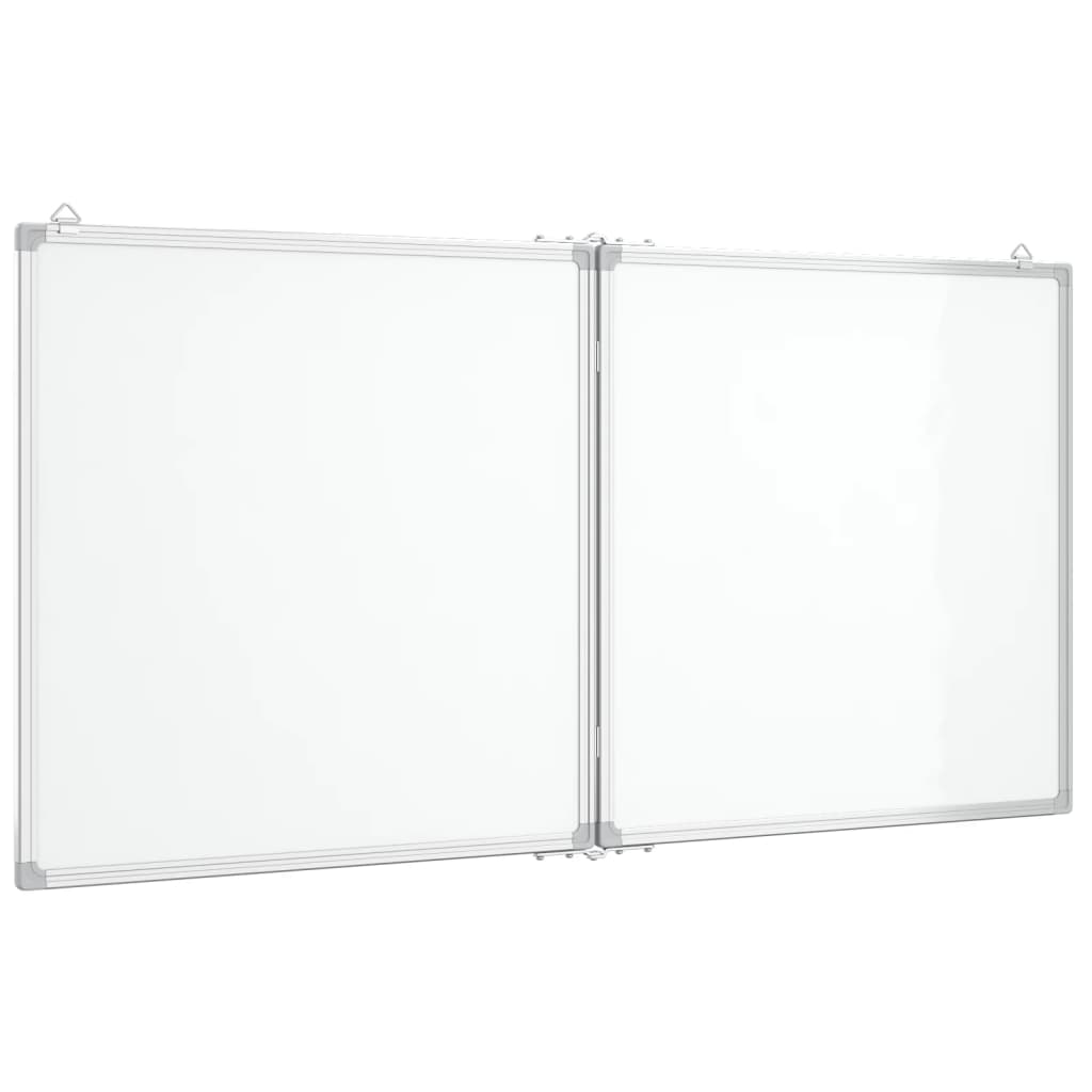 Whiteboard magnetisch inklapbaar 120x60x1,7 cm aluminium is nu te koop bij PeponiXL, paradijselijk wonen!