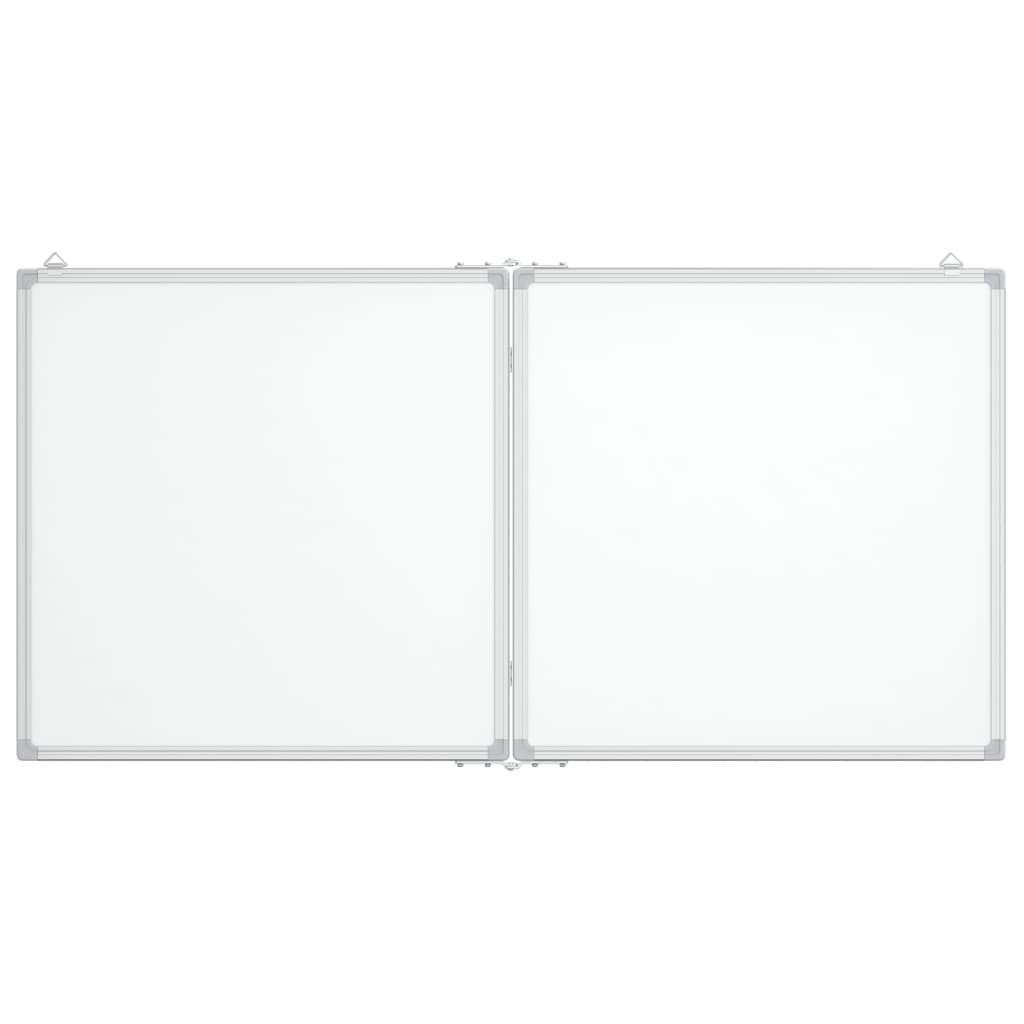 Whiteboard magnetisch inklapbaar 120x60x1,7 cm aluminium is nu te koop bij PeponiXL, paradijselijk wonen!