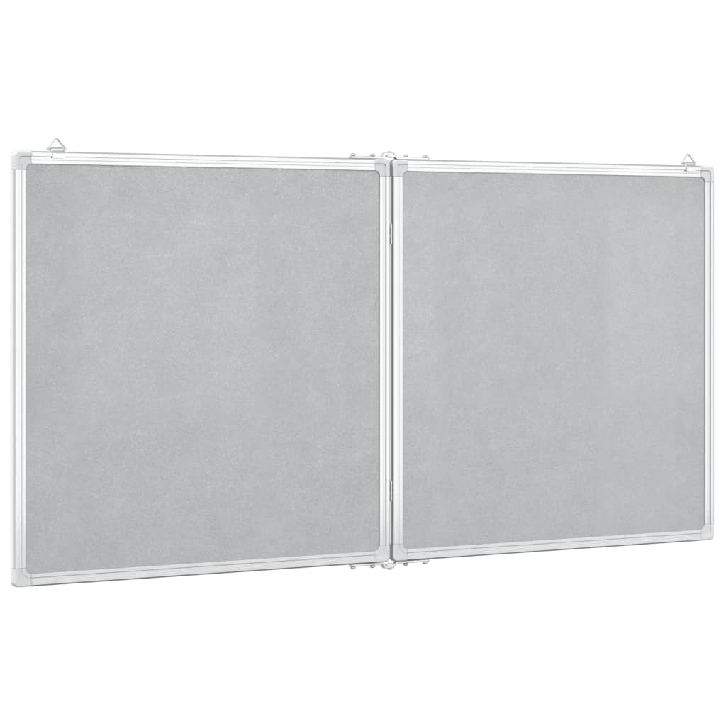 Whiteboard magnetisch inklapbaar 120x60x1,7 cm aluminium is nu te koop bij PeponiXL, paradijselijk wonen!
