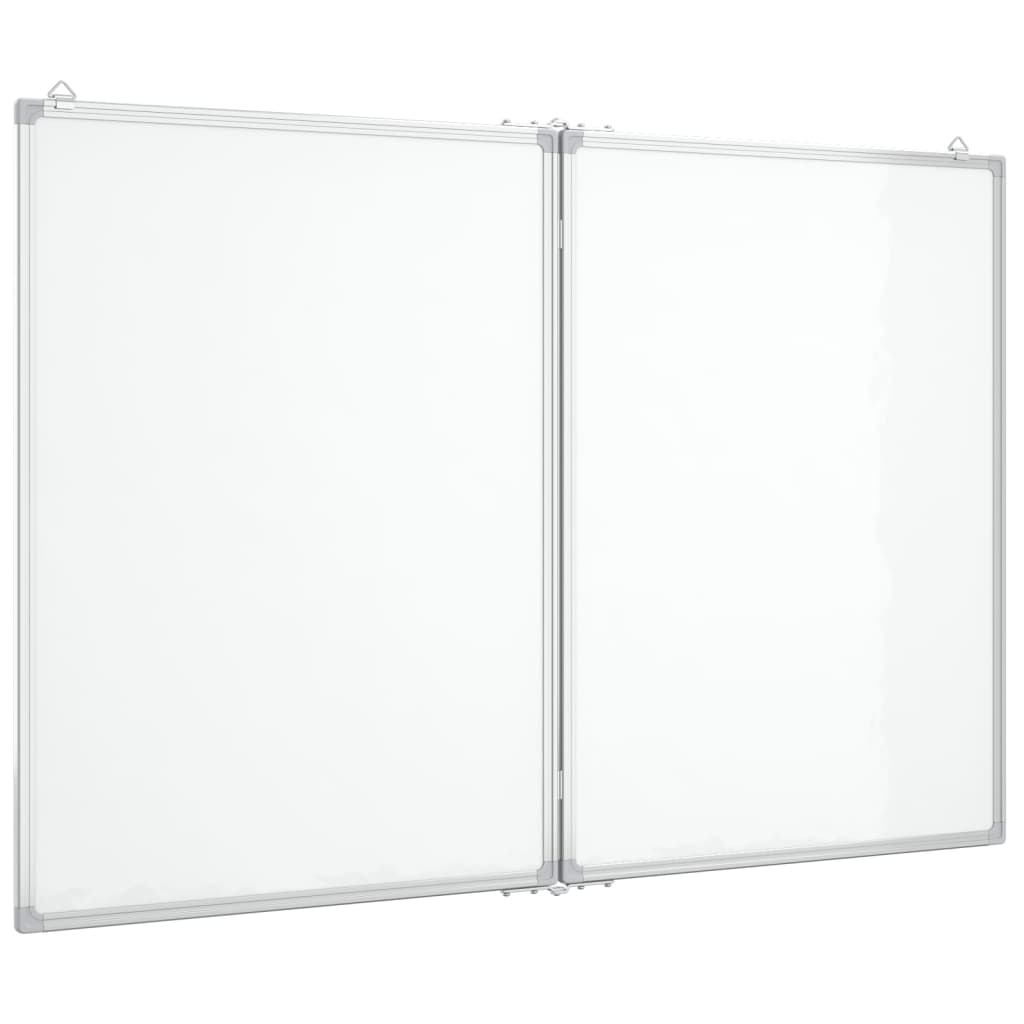 Whiteboard magnetisch inklapbaar 120x80x1,7 cm aluminium is nu te koop bij PeponiXL, paradijselijk wonen!