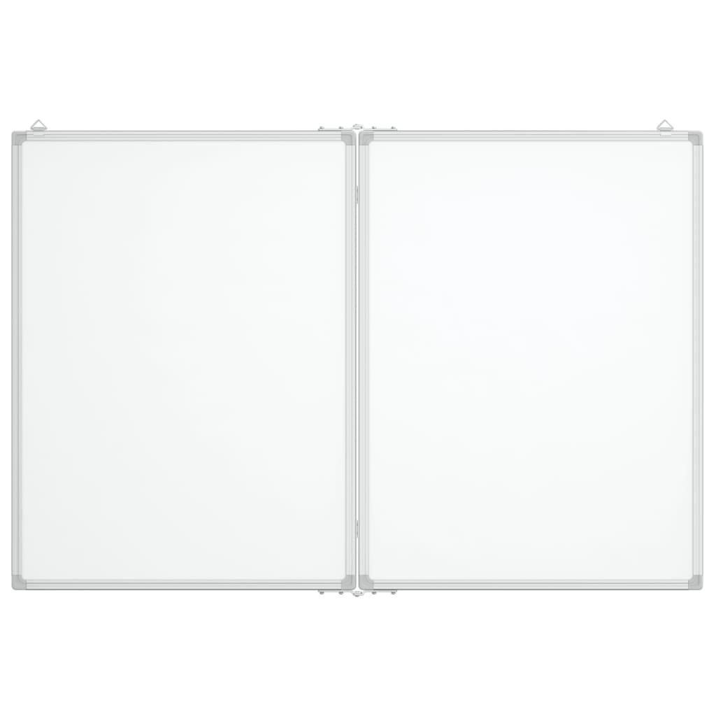 Whiteboard magnetisch inklapbaar 120x80x1,7 cm aluminium is nu te koop bij PeponiXL, paradijselijk wonen!