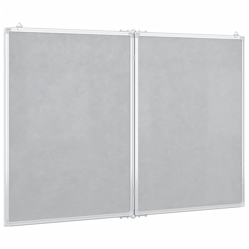 Whiteboard magnetisch inklapbaar 120x80x1,7 cm aluminium is nu te koop bij PeponiXL, paradijselijk wonen!