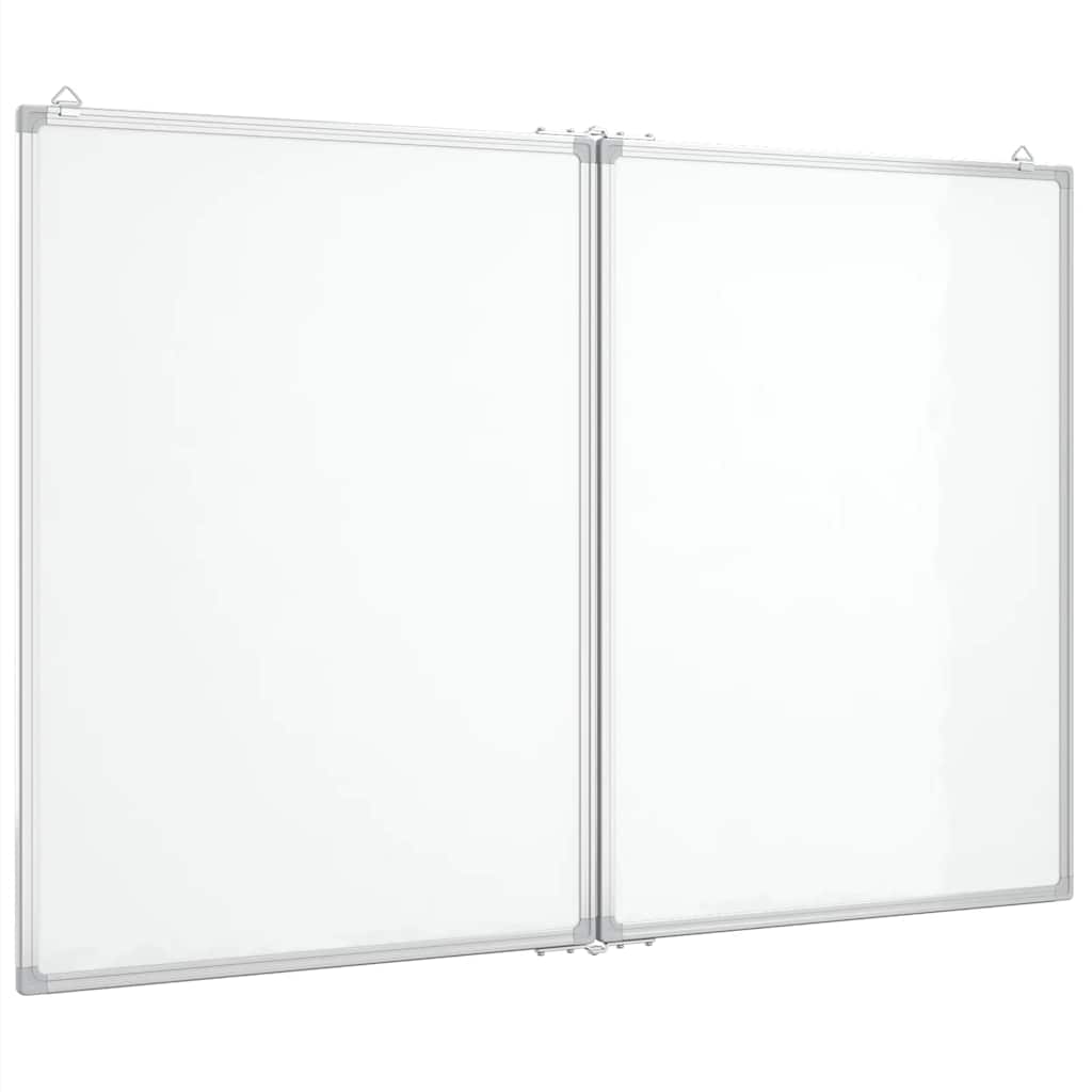 Whiteboard magnetisch inklapbaar 120x100x1,7 cm aluminium is nu te koop bij PeponiXL, paradijselijk wonen!