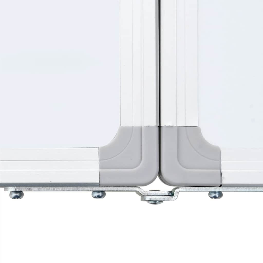 Whiteboard magnetisch inklapbaar 120x100x1,7 cm aluminium is nu te koop bij PeponiXL, paradijselijk wonen!