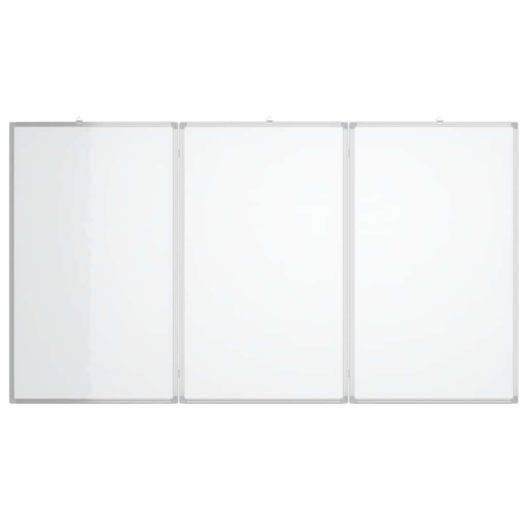 Whiteboard magnetisch inklapbaar 120x100x1,7 cm aluminium is nu te koop bij PeponiXL, paradijselijk wonen!