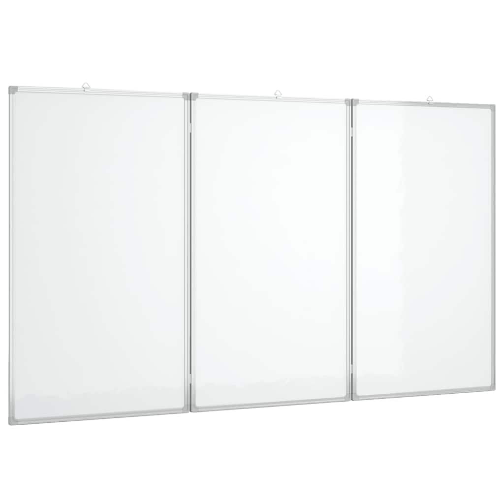 Whiteboard magnetisch inklapbaar 150x80x1,7 cm aluminium is nu te koop bij PeponiXL, paradijselijk wonen!
