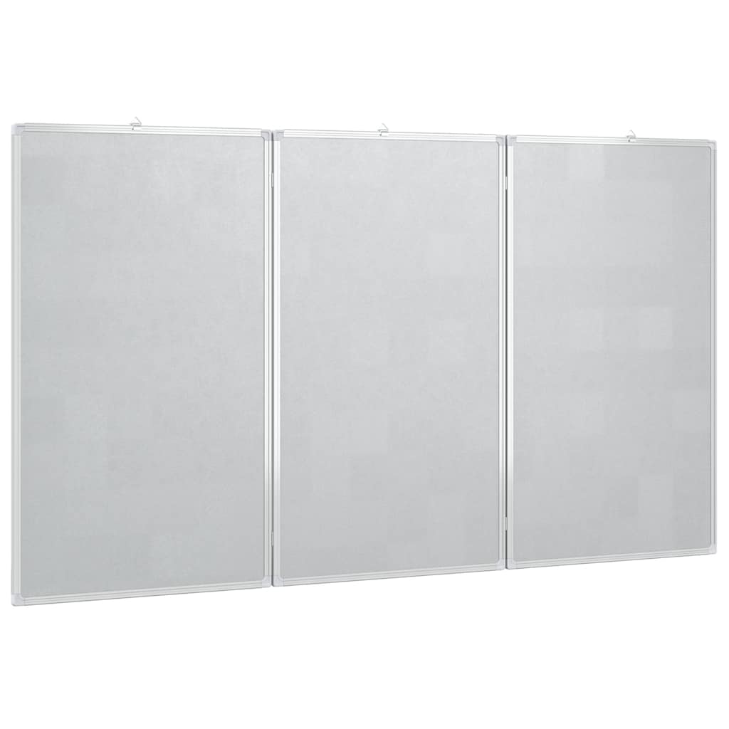 Whiteboard magnetisch inklapbaar 150x80x1,7 cm aluminium is nu te koop bij PeponiXL, paradijselijk wonen!