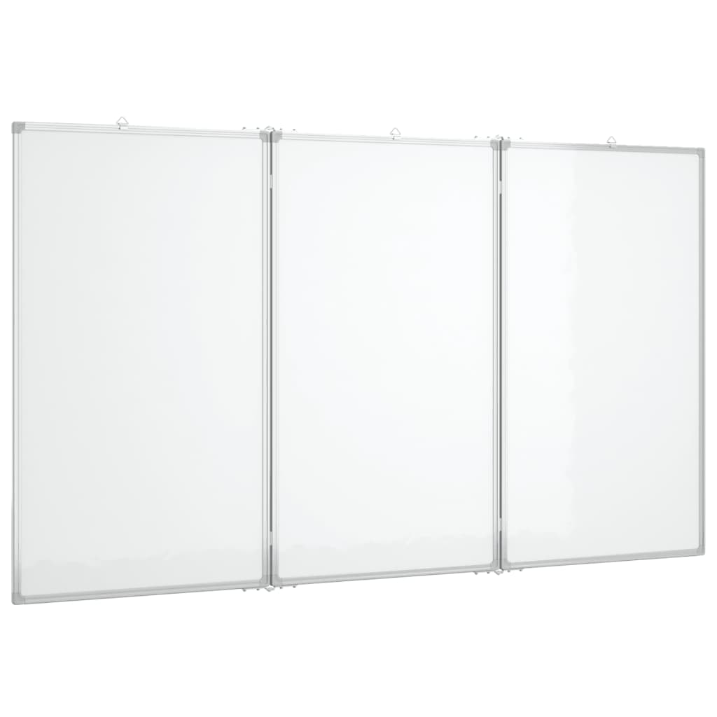 Whiteboard magnetisch inklapbaar 180x100x1,7 cm aluminium is nu te koop bij PeponiXL, paradijselijk wonen!