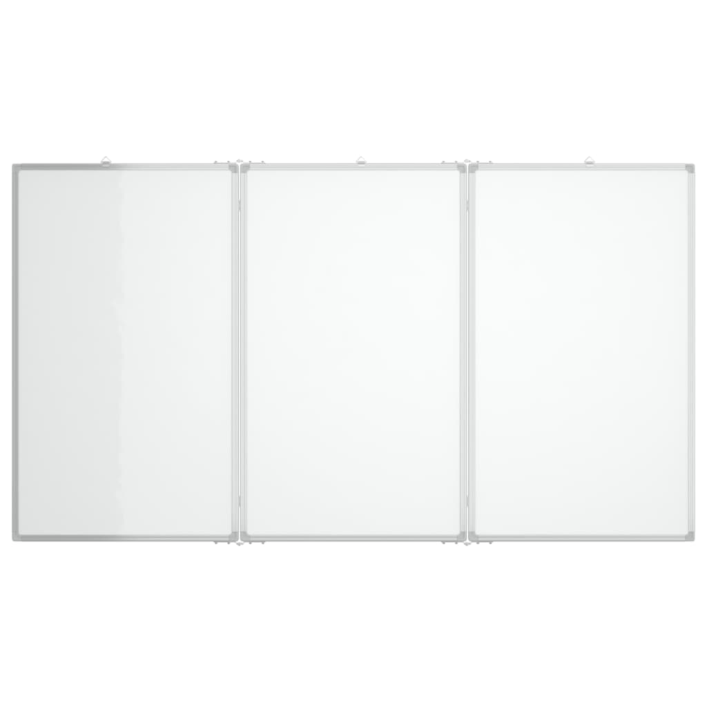 Whiteboard magnetisch inklapbaar 180x100x1,7 cm aluminium is nu te koop bij PeponiXL, paradijselijk wonen!