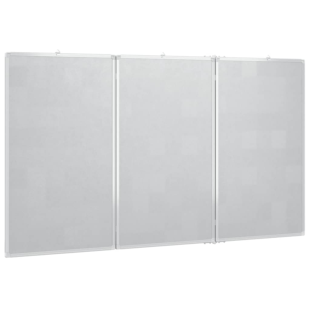 Whiteboard magnetisch inklapbaar 180x100x1,7 cm aluminium is nu te koop bij PeponiXL, paradijselijk wonen!