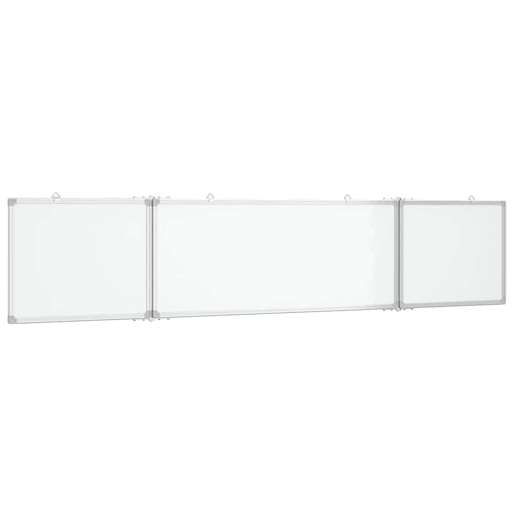 Whiteboard magnetisch inklapbaar 200x40x1,7 cm aluminium is nu te koop bij PeponiXL, paradijselijk wonen!