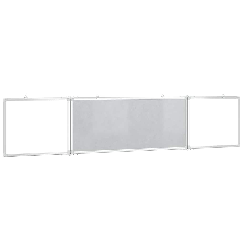 Whiteboard magnetisch inklapbaar 200x40x1,7 cm aluminium is nu te koop bij PeponiXL, paradijselijk wonen!