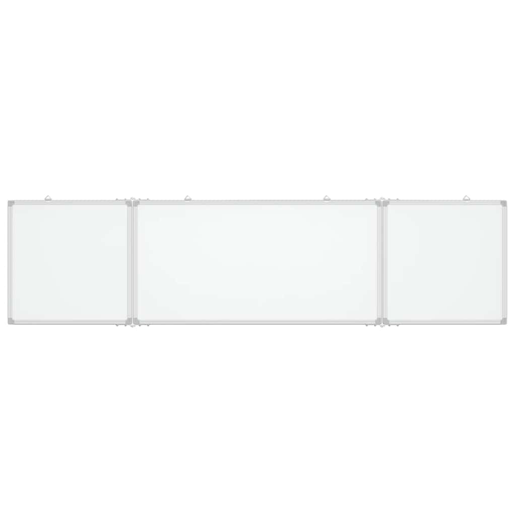 Whiteboard magnetisch inklapbaar 200x50x1,7 cm aluminium is nu te koop bij PeponiXL, paradijselijk wonen!