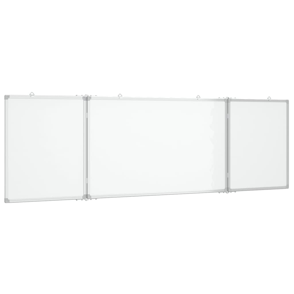 Whiteboard magnetisch inklapbaar 160x60x1,7 cm aluminium is nu te koop bij PeponiXL, paradijselijk wonen!