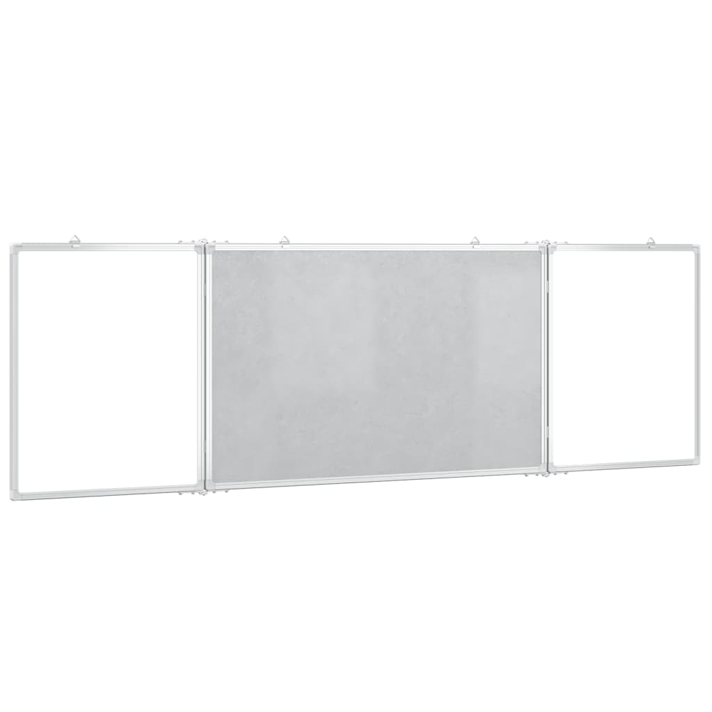Whiteboard magnetisch inklapbaar 160x60x1,7 cm aluminium is nu te koop bij PeponiXL, paradijselijk wonen!