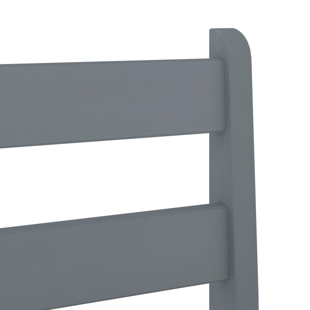 Barstoelen 2 st massief grenenhout grijs is nu te koop bij PeponiXL, paradijselijk wonen!