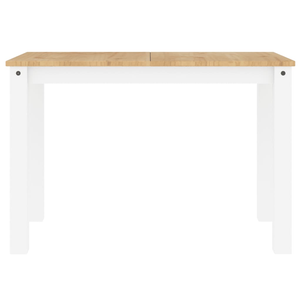 Eettafel PANAMA 112x60x75 cm massief grenenhout wit is nu te koop bij PeponiXL, paradijselijk wonen!