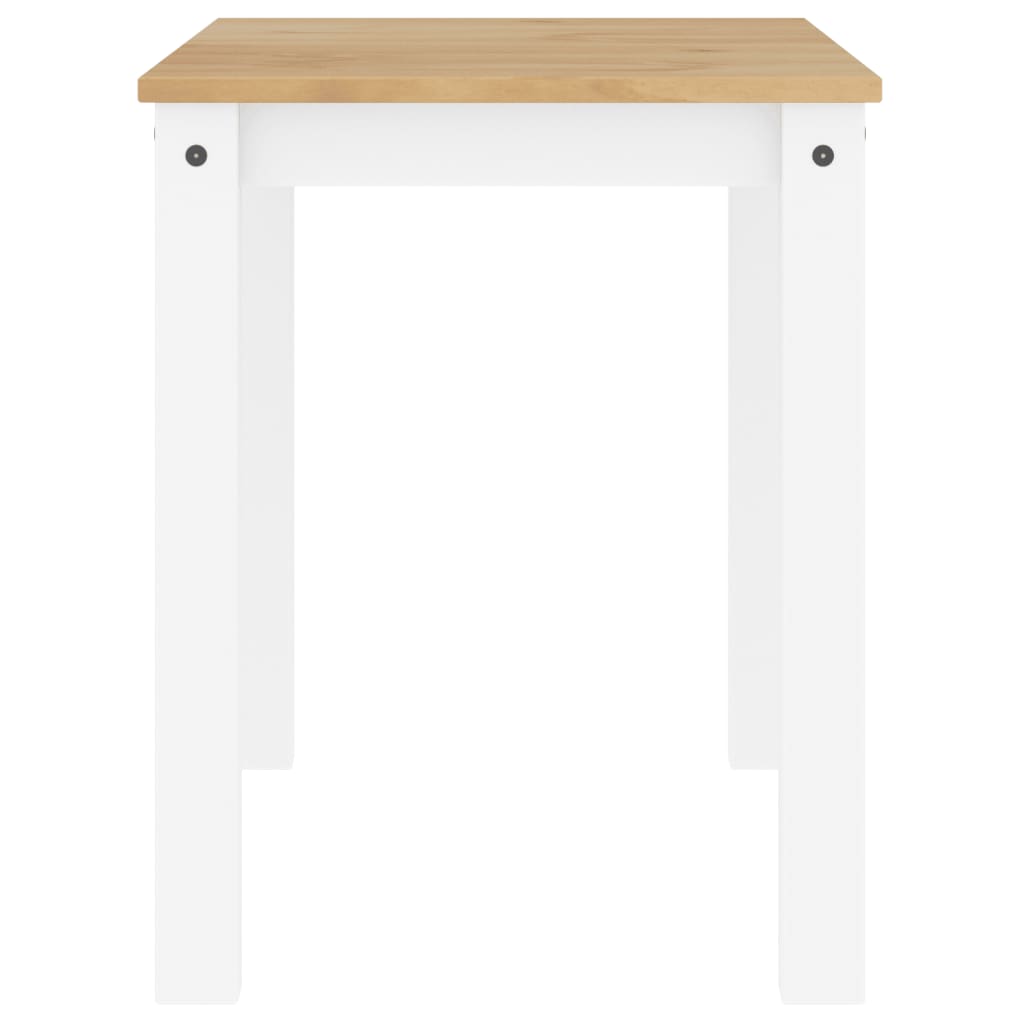 Eettafel PANAMA 112x60x75 cm massief grenenhout wit is nu te koop bij PeponiXL, paradijselijk wonen!