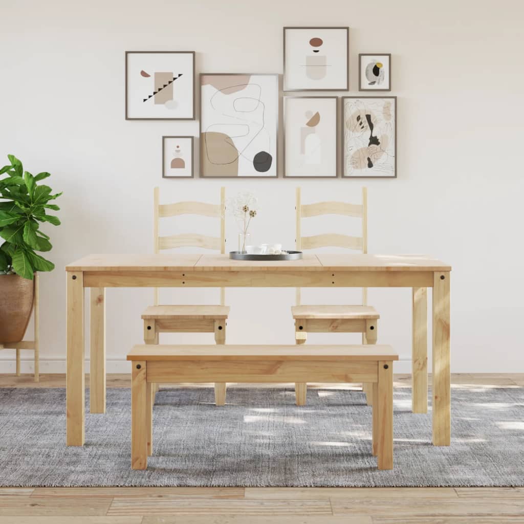 Eettafel PANAMA 160x80x75 cm massief grenenhout is nu te koop bij PeponiXL, paradijselijk wonen!