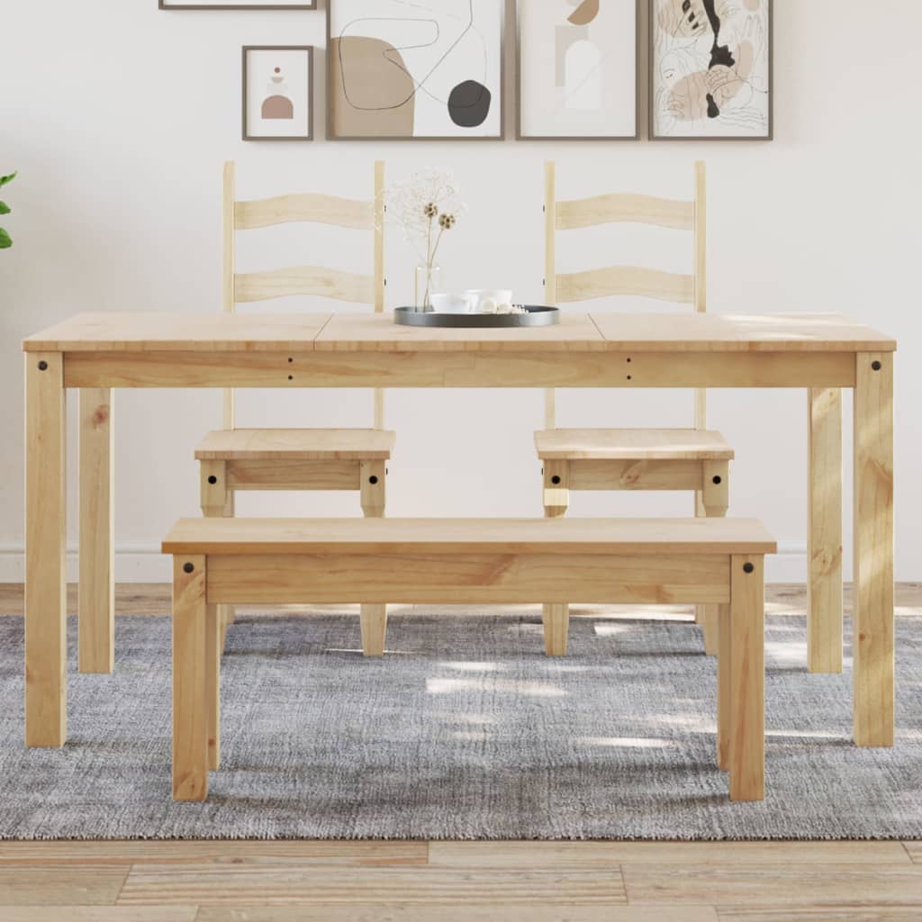 Eettafel PANAMA 160x80x75 cm massief grenenhout is nu te koop bij PeponiXL, paradijselijk wonen!