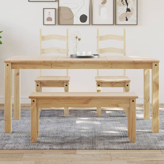 Eettafel PANAMA 160x80x75 cm massief grenenhout is nu te koop bij PeponiXL, paradijselijk wonen!