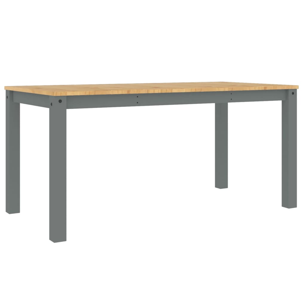 Eettafel PANAMA 160x80x75 cm massief grenenhout grijs is nu te koop bij PeponiXL, paradijselijk wonen!
