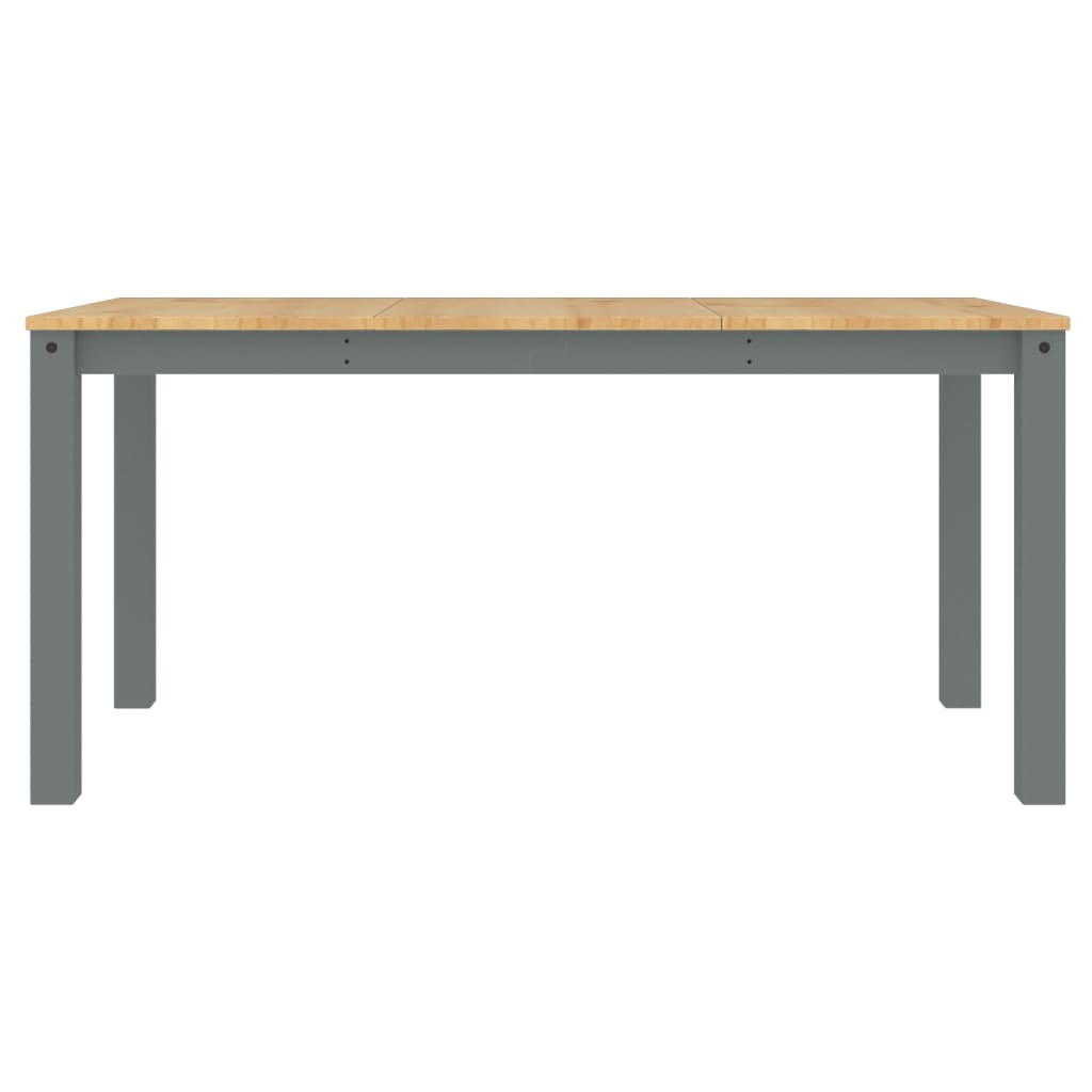 Eettafel PANAMA 160x80x75 cm massief grenenhout grijs is nu te koop bij PeponiXL, paradijselijk wonen!