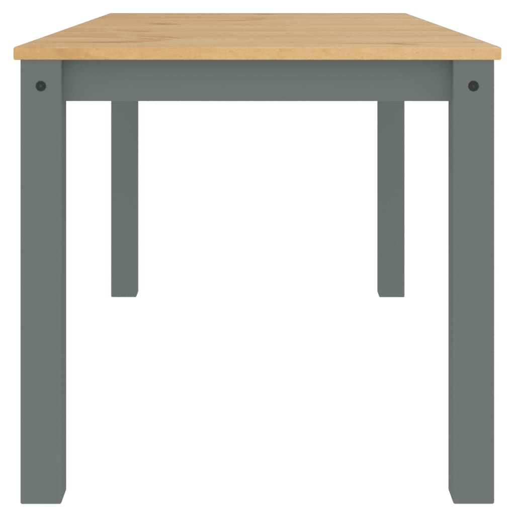 Eettafel PANAMA 160x80x75 cm massief grenenhout grijs is nu te koop bij PeponiXL, paradijselijk wonen!
