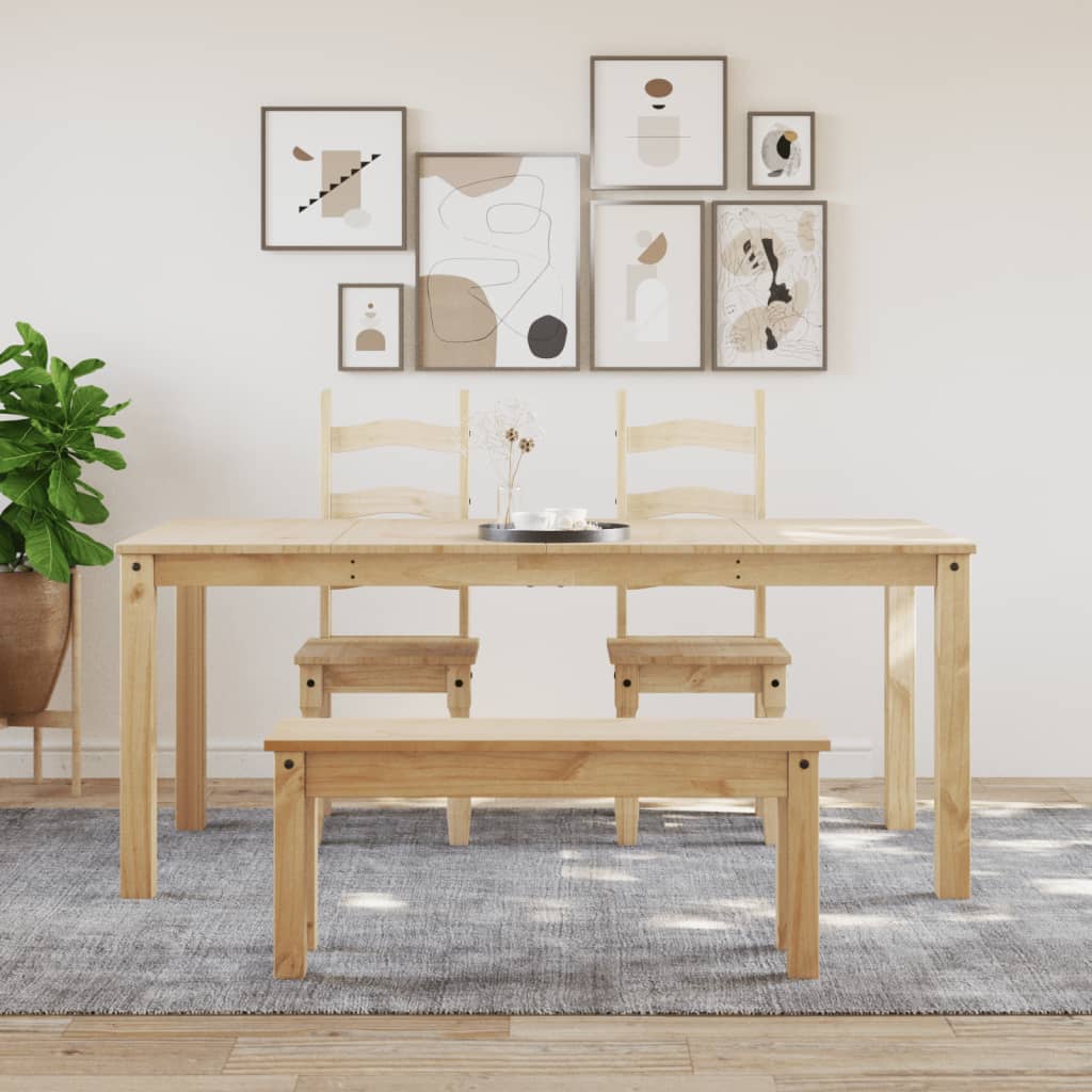 Eettafel PANAMA 180x90x75 cm massief grenenhout is nu te koop bij PeponiXL, paradijselijk wonen!