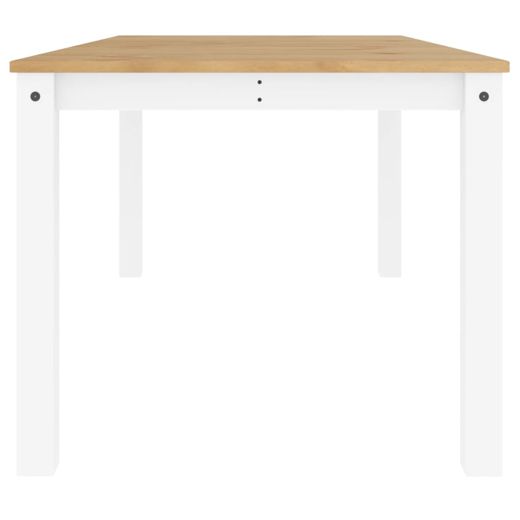 Eettafel PANAMA 180x90x75 cm massief grenenhout wit is nu te koop bij PeponiXL, paradijselijk wonen!