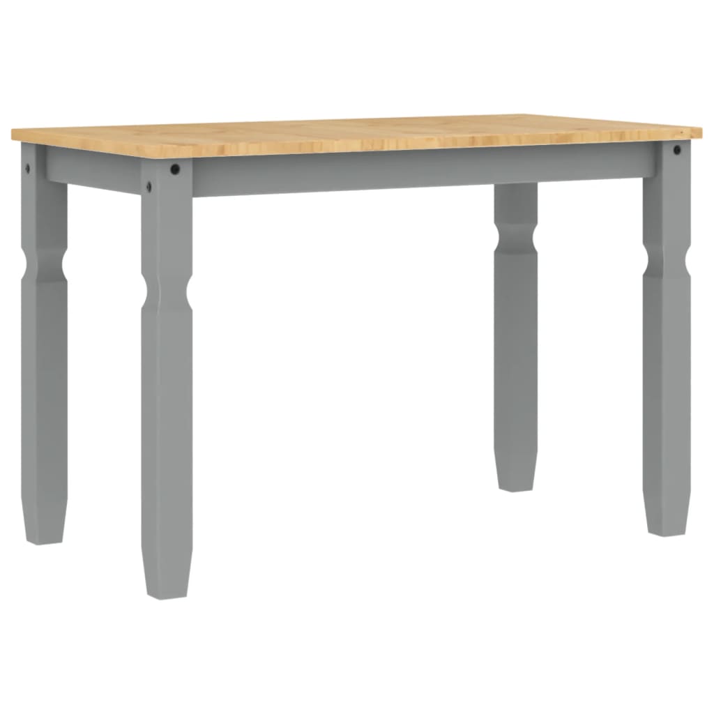 Eettafel Corona 112x60x75 cm massief grenenhout grijs is nu te koop bij PeponiXL, paradijselijk wonen!
