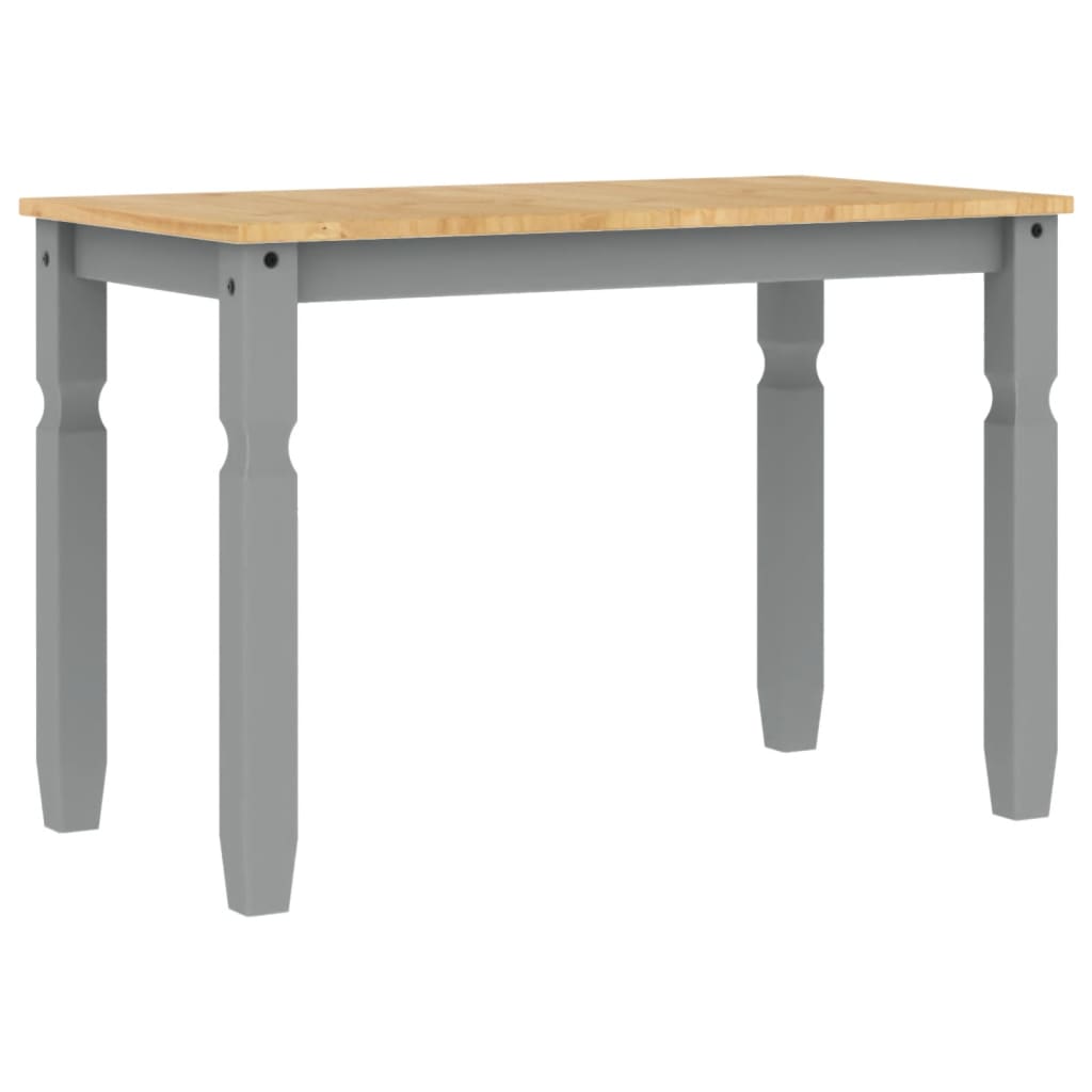 Eettafel Corona 112x60x75 cm massief grenenhout grijs is nu te koop bij PeponiXL, paradijselijk wonen!
