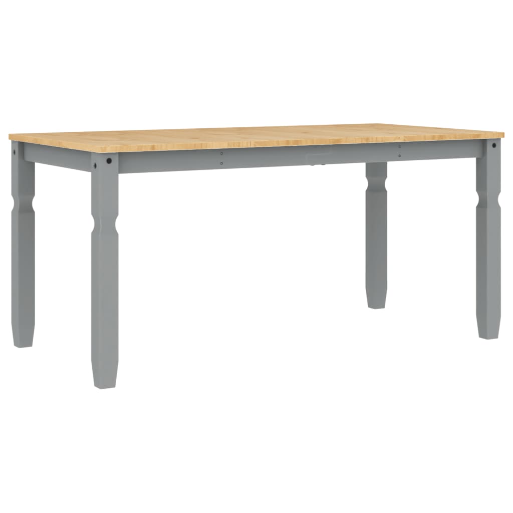 Eettafel Corona 160x80x75 cm massief grenenhout grijs is nu te koop bij PeponiXL, paradijselijk wonen!