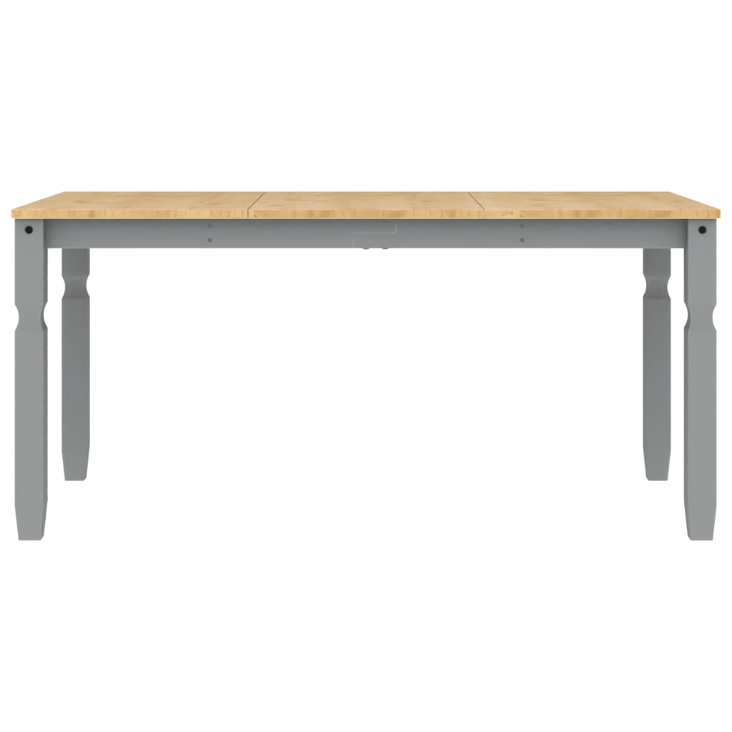 Eettafel Corona 160x80x75 cm massief grenenhout grijs is nu te koop bij PeponiXL, paradijselijk wonen!