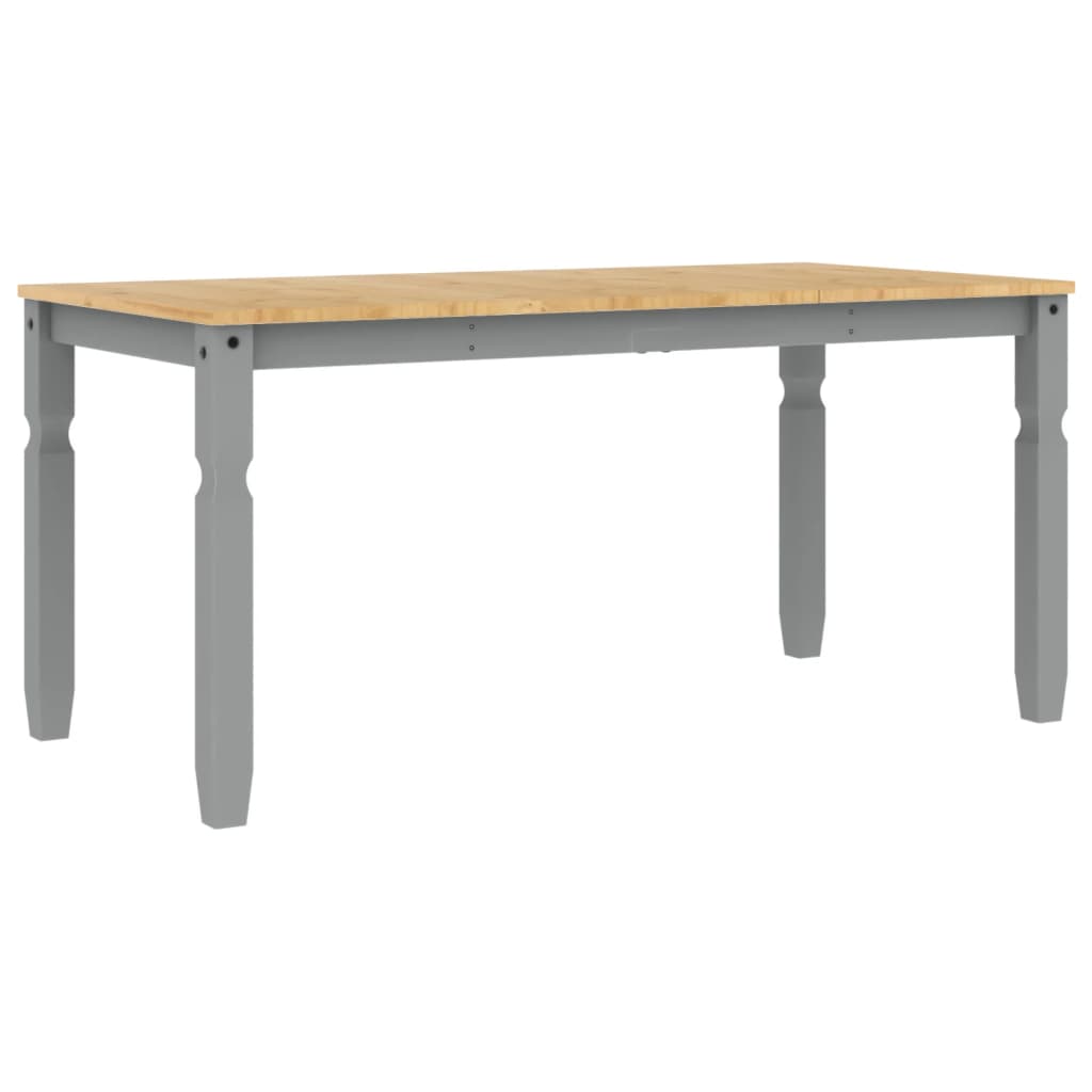 Eettafel Corona 160x80x75 cm massief grenenhout grijs is nu te koop bij PeponiXL, paradijselijk wonen!