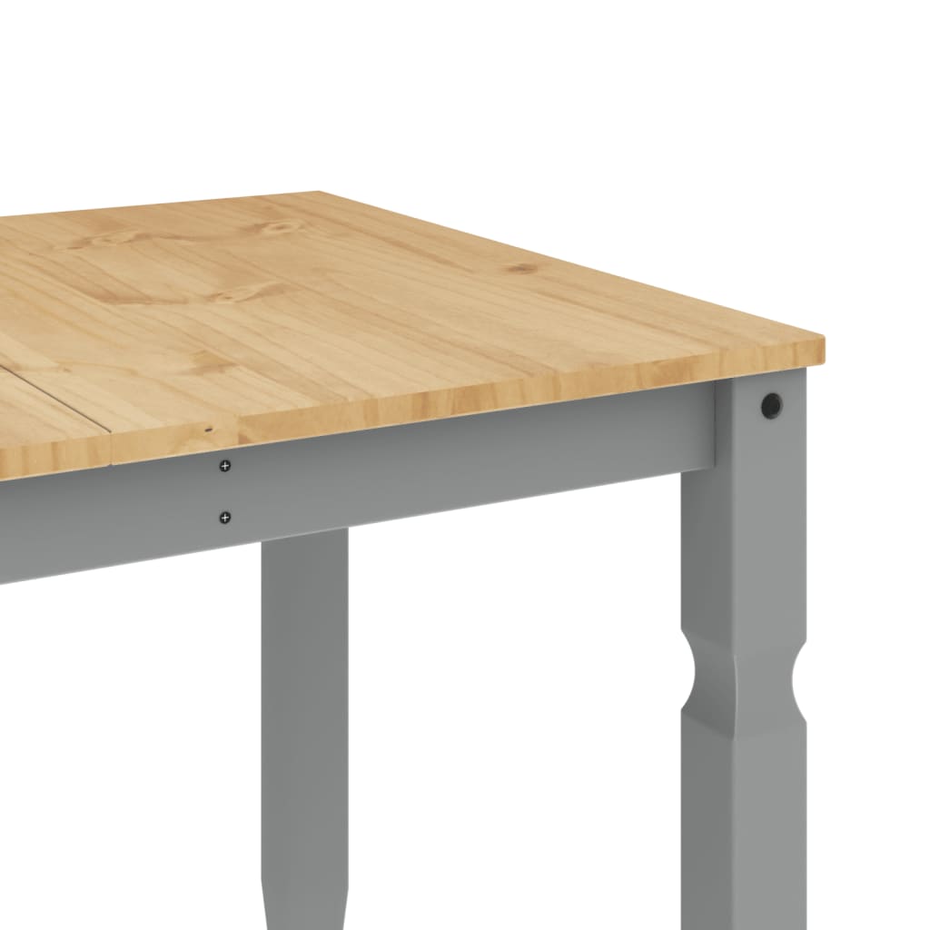 Eettafel Corona 160x80x75 cm massief grenenhout grijs is nu te koop bij PeponiXL, paradijselijk wonen!