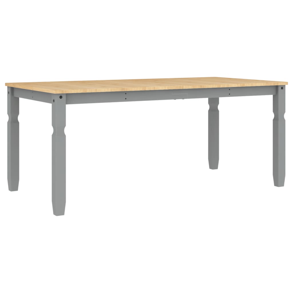 Eettafel Corona 180x90x75 cm massief grenenhout grijs is nu te koop bij PeponiXL, paradijselijk wonen!