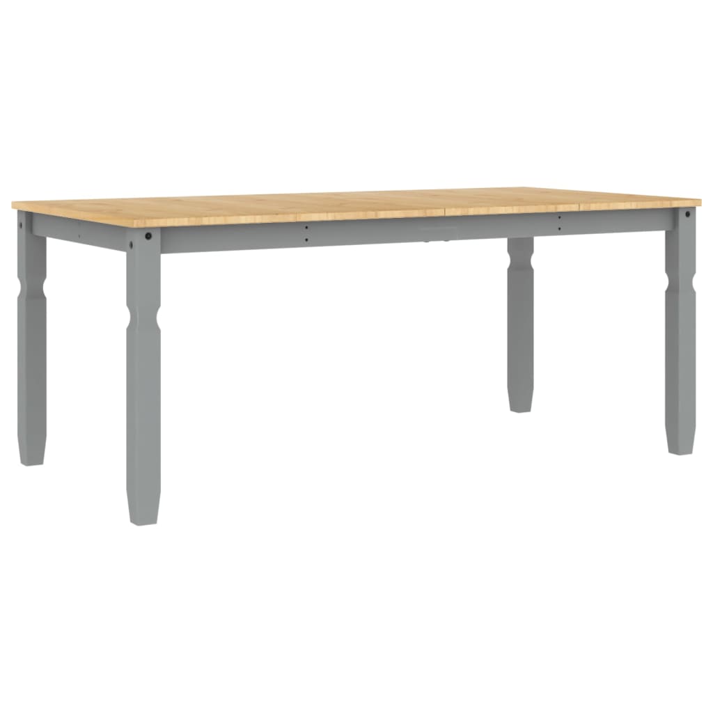 Eettafel Corona 180x90x75 cm massief grenenhout grijs is nu te koop bij PeponiXL, paradijselijk wonen!