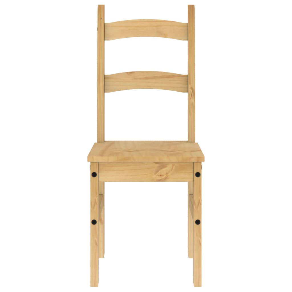 Eetkamerstoelen 2 st 40x46x99 cm massief grenenhout is nu te koop bij PeponiXL, paradijselijk wonen!