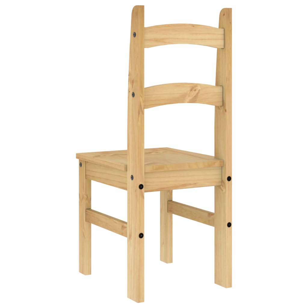 Eetkamerstoelen 2 st 40x46x99 cm massief grenenhout is nu te koop bij PeponiXL, paradijselijk wonen!