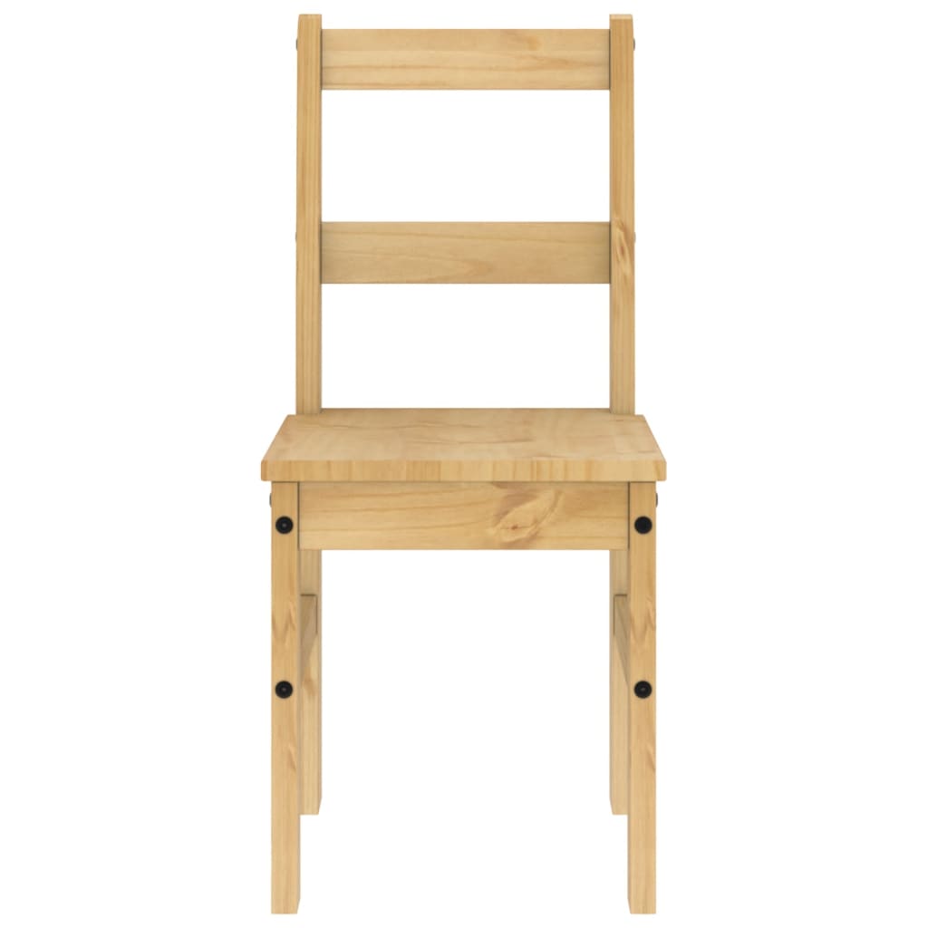 Eetkamerstoelen 2 st PANAMA 40x46x90 cm grenenhout is nu te koop bij PeponiXL, paradijselijk wonen!