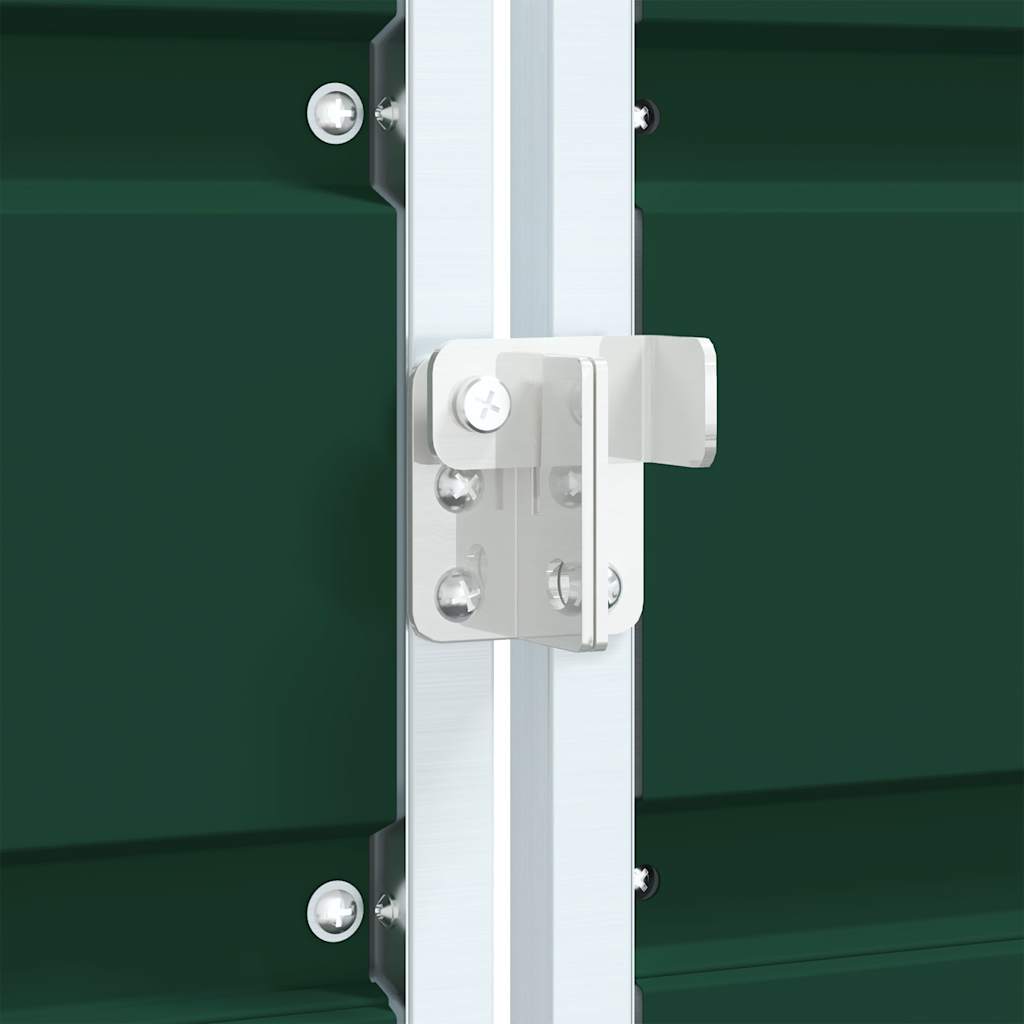 Containerberging voor 1 container 72x81x115 cm staal groen is nu te koop bij PeponiXL, paradijselijk wonen!