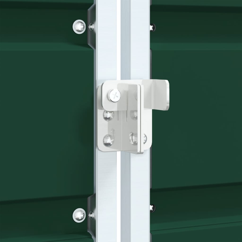 Containerberging voor 2 containers 144x81x113 cm staal groen is nu te koop bij PeponiXL, paradijselijk wonen!