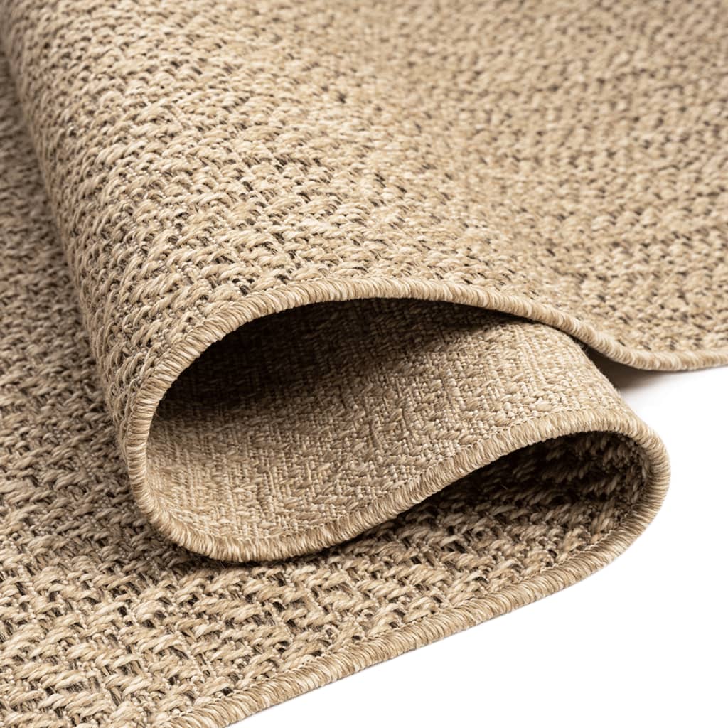 Vloerkleed ZIZUR binnen en buiten 240x340 cm jute look is nu te koop bij PeponiXL, paradijselijk wonen!