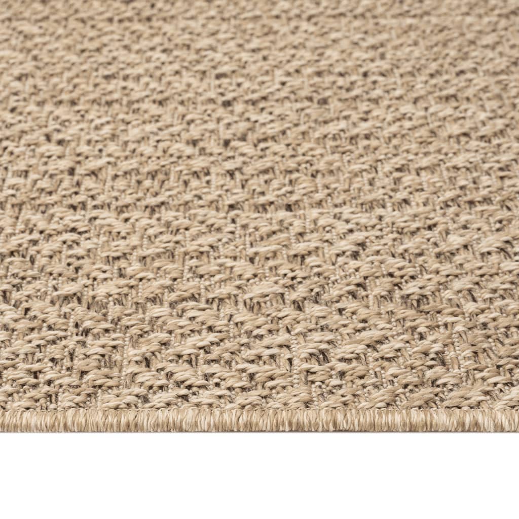 Vloerkleed ZIZUR binnen en buiten 240x340 cm jute look is nu te koop bij PeponiXL, paradijselijk wonen!