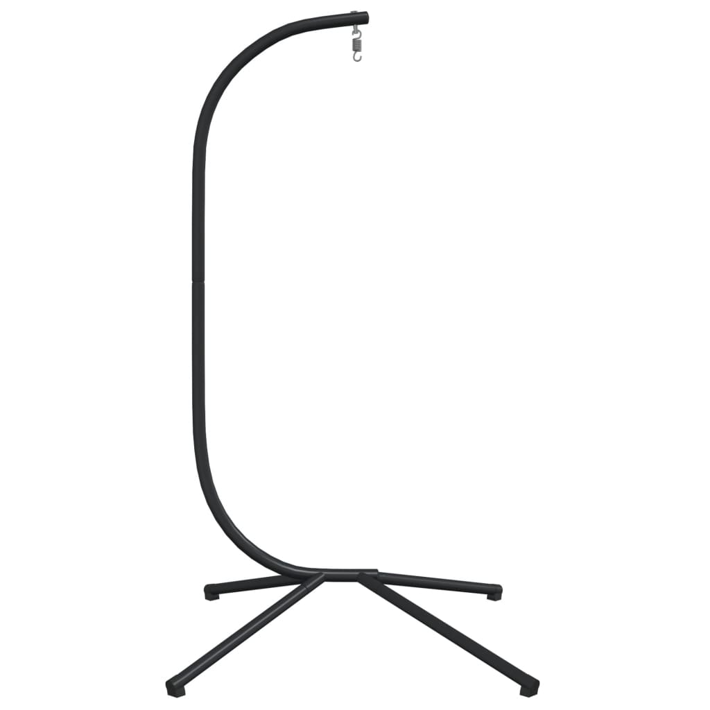 Standaard voor hangstoel zonder mand staal zwart is nu te koop bij PeponiXL, paradijselijk wonen!