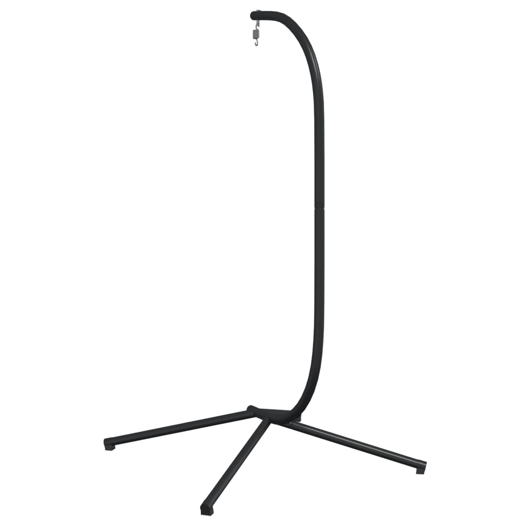 Standaard voor hangstoel zonder mand staal zwart is nu te koop bij PeponiXL, paradijselijk wonen!