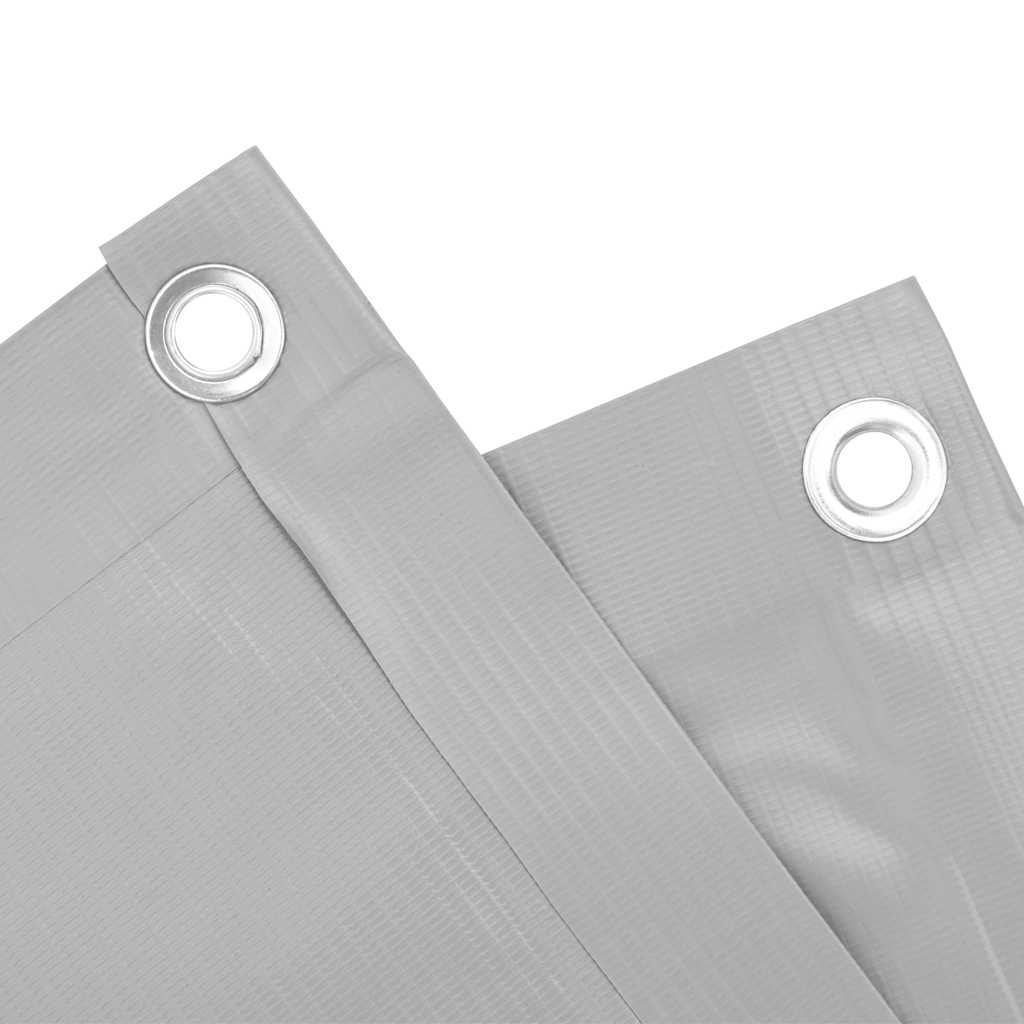 Balkonscherm 300x75 cm PVC grijs is nu te koop bij PeponiXL, paradijselijk wonen!